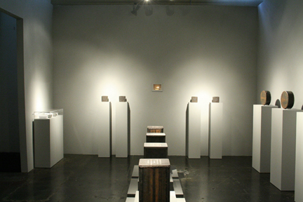 Installation view of Stephen J. Kaltenbach: TIME CAPSULES (1970 - present)